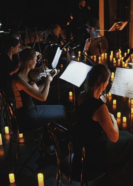 Muse. Оркестр при свечах